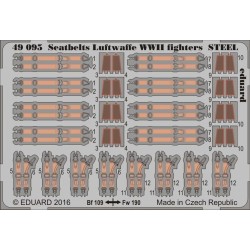 Seatbelts Luftwaffe WWII fighters STEEL 