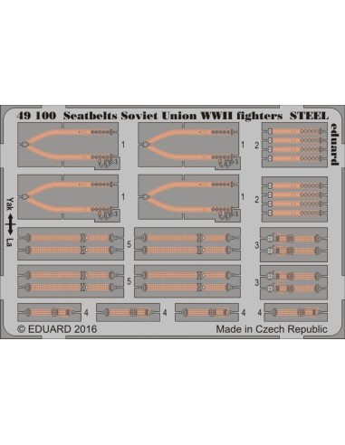 Seatbelts Soviet Union WWII fightersSTEE 