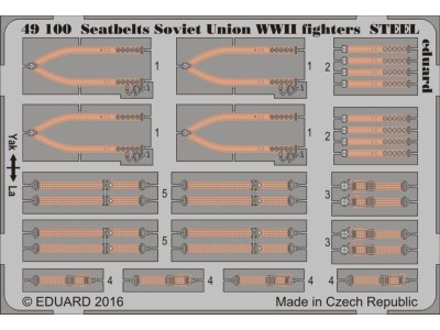 Seatbelts Soviet Union WWII fightersSTEE 