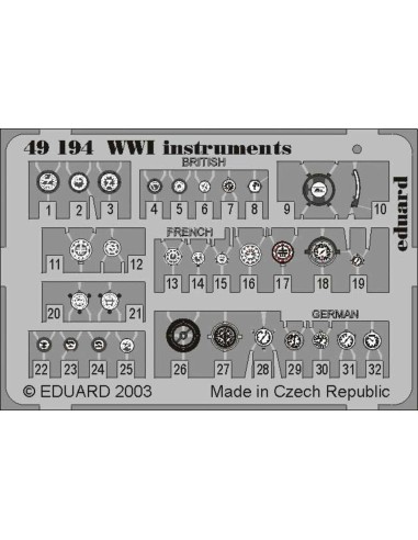 WW I Instruments 