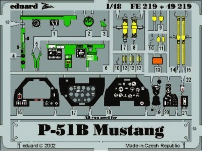 P-51B Mustang für Tamiya Bausatz 