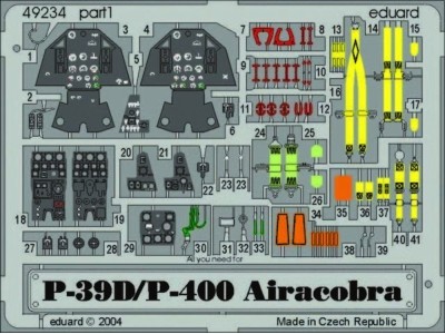 P-39D/P-400 Airacobra für Eduard Bausatz 