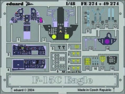 F-15C Eagle Interior Set 