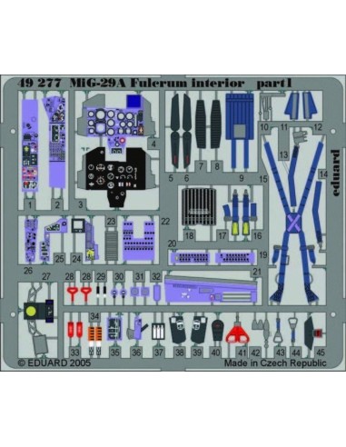 MiG-29A Fulcrum interior für Academy Bausatz 