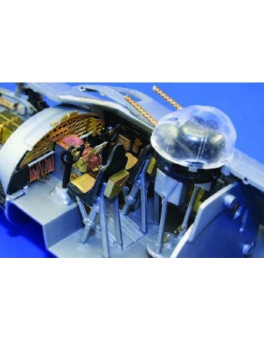 B-17G Flying Fortress cockpit interior für Revell/Monogram Bausatz 