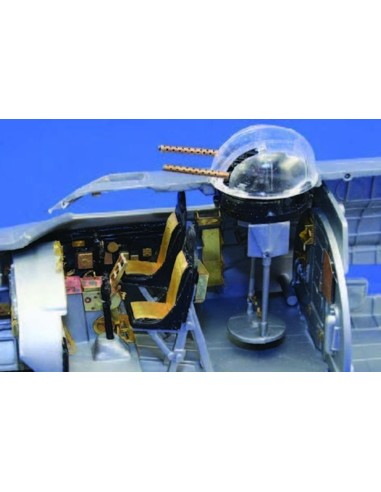 B-17G Flying Fortress cockpit interior für Revell/Monogram Bausatz 
