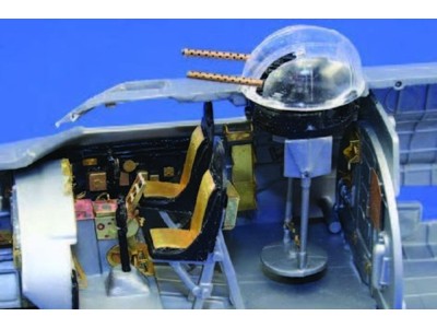 B-17G Flying Fortress cockpit interior für Revell/Monogram Bausatz 
