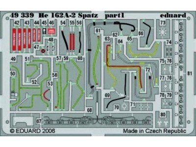 He 162A-2 Spatz für Tamiya Bausatz 