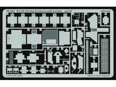 B-17G Flying Fortress mid section für Revell/Monogram Bausatz 