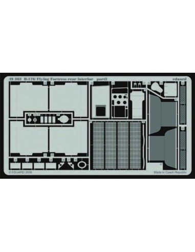B-17G Flying Fortress rear interior für Revell/Monogram Bausatz 