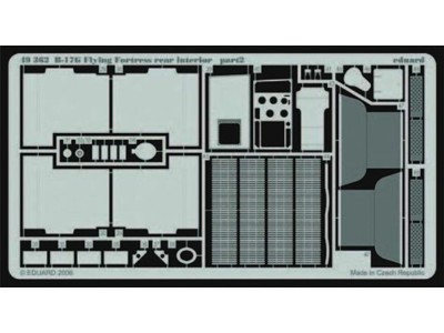 B-17G Flying Fortress rear interior für Revell/Monogram Bausatz 