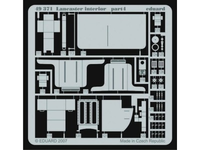 Lancaster interior für Tamiya Bausatz 