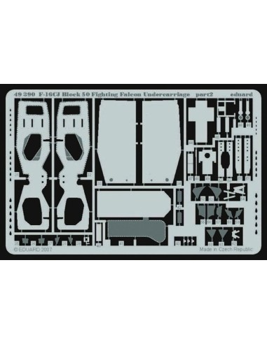 F-16CJ Block 50 Fighting Falcon undercarriage für Tamiya Bausatz 