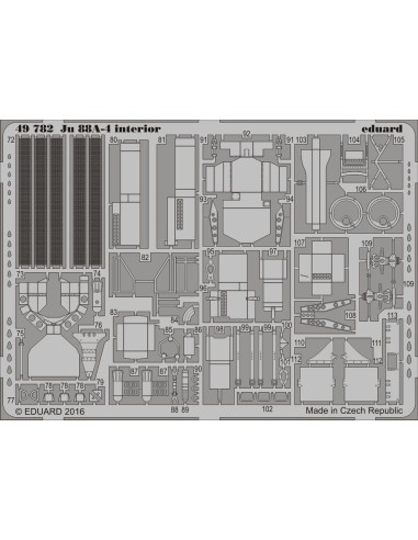 Ju 88A-4 interior for ICM 