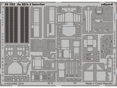 Ju 88A-4 interior for ICM 