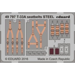 T-33A seatbelts STEEL für Great Wal. 