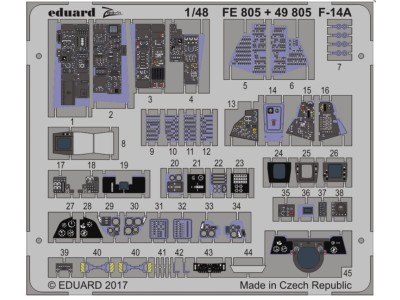 F-14A interior for Tamiya 