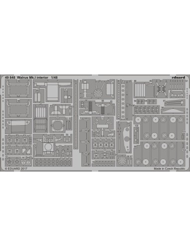 Walrus Mk.I interior for Airfix 