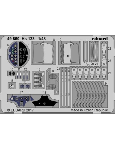 Hs 123 for Gaspatch Models 