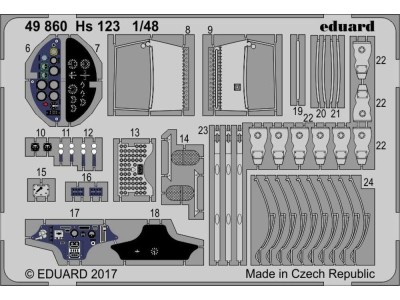 Hs 123 for Gaspatch Models 
