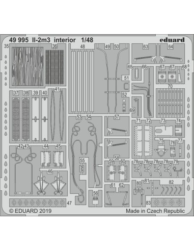 II-2m3 interior for Tamiya 