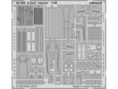 II-2m3 interior for Tamiya 