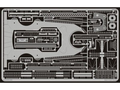 Schlachtschiff Tirpitz Fotoätzsatz 