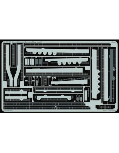Flugzeugträger USS Hornet CV 8 Fotoätzsatz für Reling 