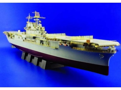 Flugzeugträger USS Hornet CV 8 Fotoätzsatz für Reling 