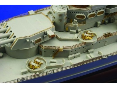 USS BB-55 North Carolina  1/350 für Trumpeter-Bausatz 