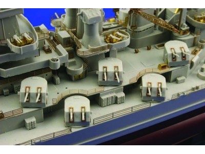 USS BB-55 North Carolina  1/350 für Trumpeter-Bausatz 