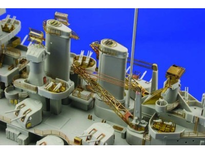 USS BB-55 North Carolina  1/350 für Trumpeter-Bausatz 