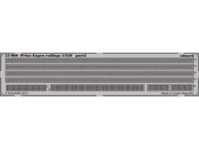 Prinz Eugen railings for Trumpeter 