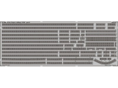 Prinz Eugen railings for Trumpeter 