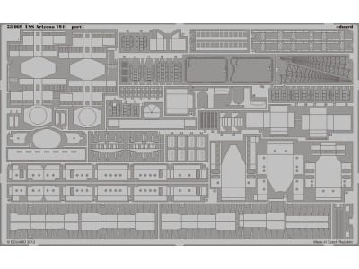 USS Arizona 1941 1/350 for Hobby Boss 