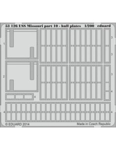USS Missouri part 10-hull plates f. Trum 