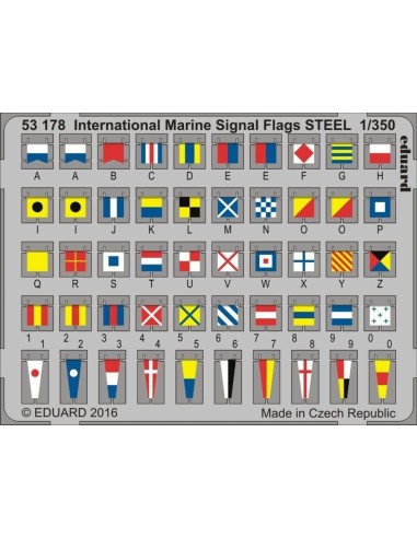 International Marine Signal Flags STEEL 