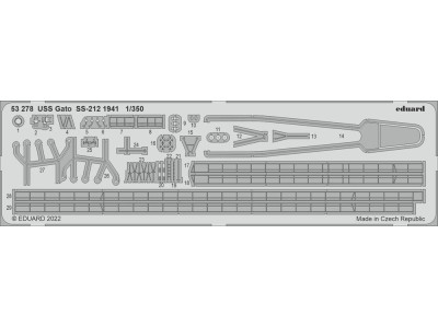 USS Gato SS-212 1941 for HOBBY BOSS 