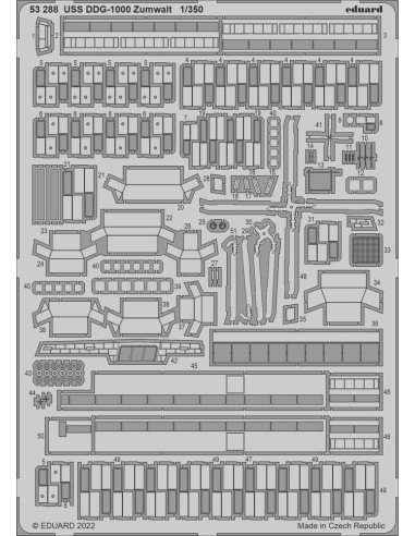 USS DDG-1000 Zumwalt for SNOWMAN MODELS / TAKOM 