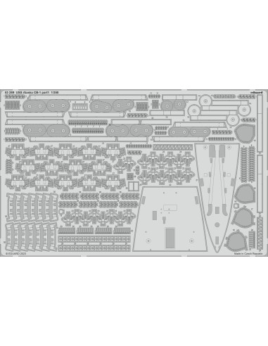 USS Alaska CB-1 part 1 for HOBBY BOSS 