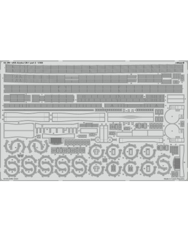 USS Alaska CB-1 part 2 1/350 for HOBBY BOSS 