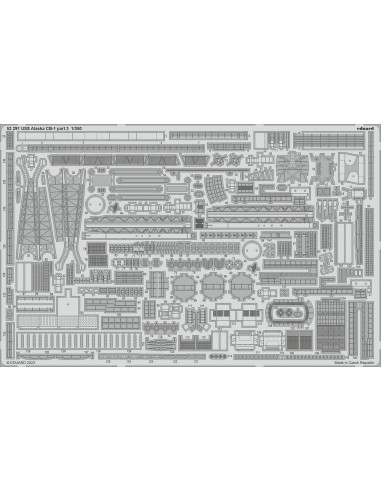 USS Alaska CB-1 part 3 1/350 HOBBY BOSS 