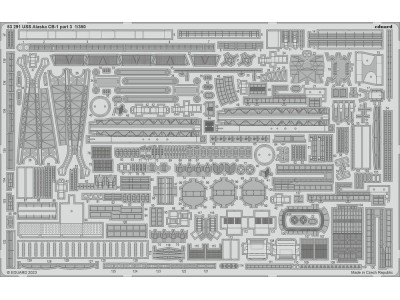 USS Alaska CB-1 part 3 1/350 HOBBY BOSS 