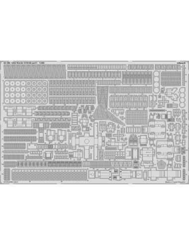 USS Nimitz CVN-68 part 1 1/350 TRUMPETER 