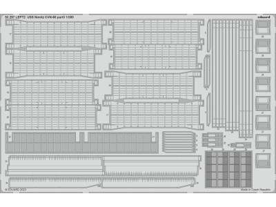 USS Nimitz CVN-68 part 3 1/350 TRUMPETER 