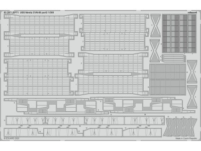 USS Nimitz CVN-68 part 3 1/350 TRUMPETER 