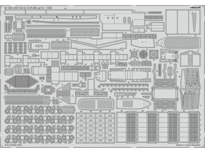 USS Nimitz CVN-68 part 6 1/350 