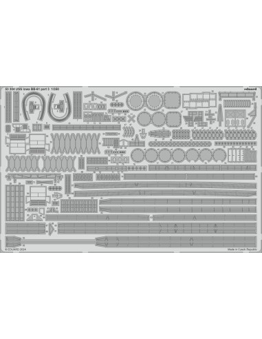 USS Iowa BB-61 part 3 1/350 HOBBY BOSS 