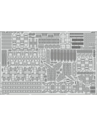 HMS Ark Royal 1939 part 1 1/350 I LOVE KIT 