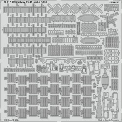 USS Midway CV-41 part 4 TRUMPETER 